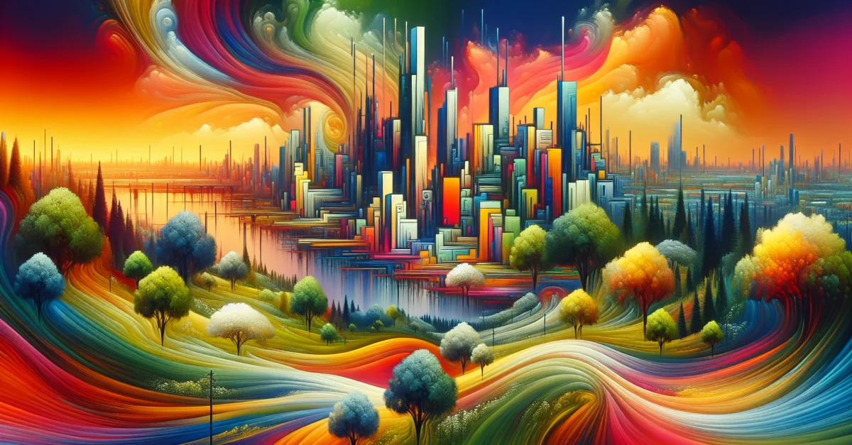 An artistic representation of AI-generated imagery showcasing the blend of nature and technology, inspired by OpenAI's GPT-Image 2.