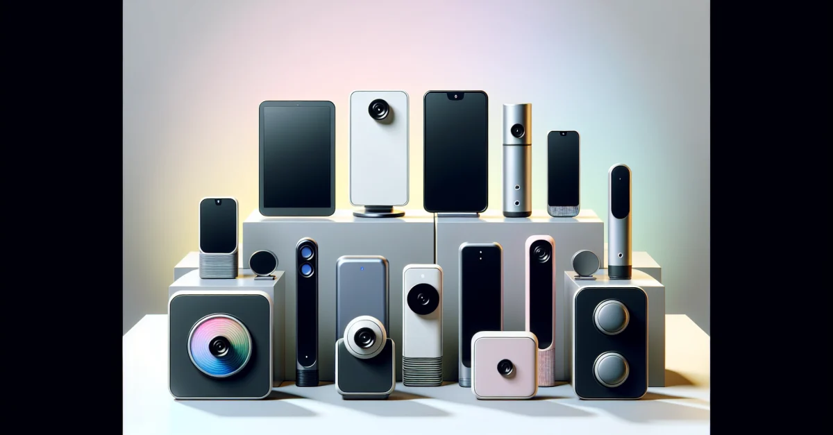 A modern depiction of various AI tools on a minimalist desk, highlighting the diversity and choices available for users.