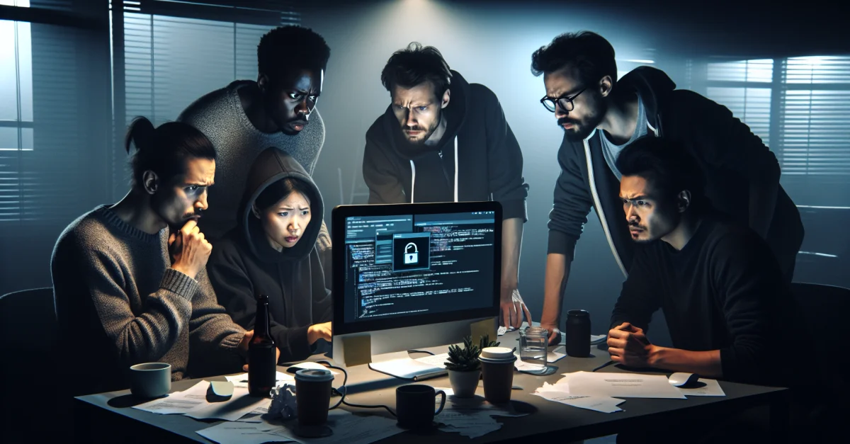 A developer team discusses the implications of a leaked API key from Google Gemini, focusing on the responsibility of platform providers in data protection.