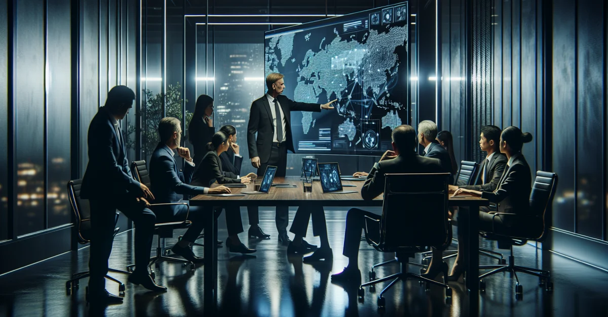 Professionelle bei Alibaba diskutieren strategische KI-Initiativen im Alibaba Token Hub unter CEO Eddie Wu. Wichtiger Schritt im globalen KI-Wettbewerb.