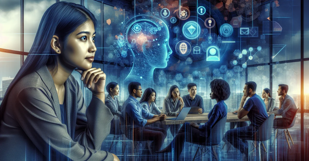 Nvidia CEO Jensen Huang discusses new compensation models for software developers, including tokens and AI computing power, in a modern office setting.