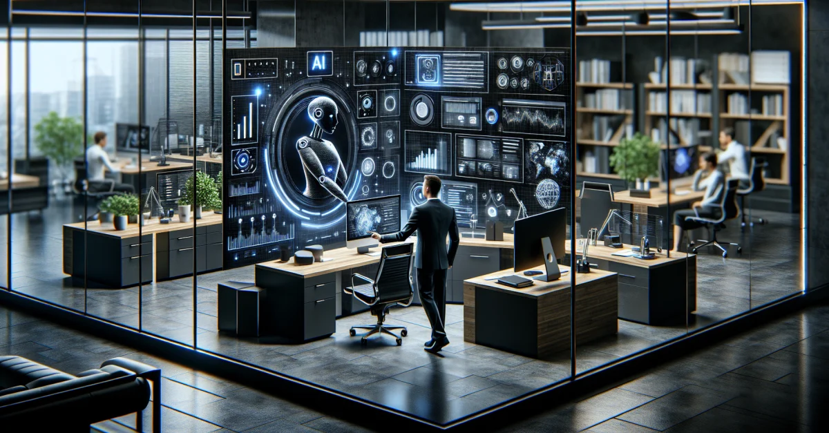 Claude von Anthropic übernimmt autonom Aufgaben in einem modernen Arbeitsumfeld, revolutioniert die Effizienz und Produktivität.