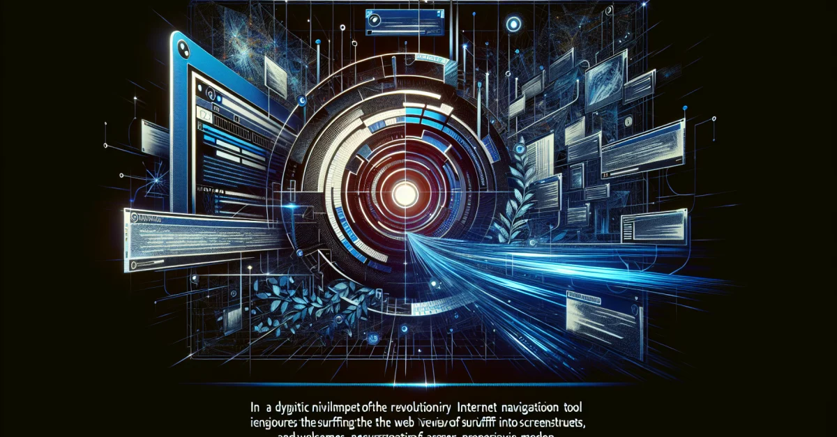 MolmoWeb by AI2 revolutionizes web navigation with screenshots. The image showcases the innovative interface and the system's efficiency.